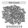 Blazer AASPKP14 0.25 in. Pyramid Spikes, Bag of 100