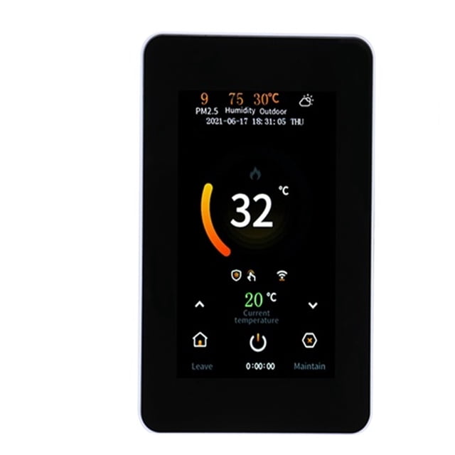 Tuya Smart Thermostat Electric Floor Heating Water Heating Temperature Controller CO2 And Humidity Sensor ,Save Energy