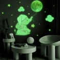 thumbnail image 6 of GadgetVLot Stars Wall Stickers Adhesive Bright Cartoon Elephant Moon Stars Full Moon For Starry Sky, Shining Wall Decals Decor For Girls Boys, 6 of 14