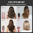 thumbnail image 5 of 5-in-1 High-Speed Hot Air Styler with Diffuser for Curly Hair - Professional Frizz-Free Hair Dryer Brush for Fast Drying, Curling & Volumizing, Includes Travel Bag, 5 of 10