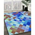 thumbnail image 2 of Ahgly Company Indoor Rectangle Patterned Very Peri Purple Area Rugs, 6' x 9', 2 of 6