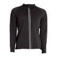 thumbnail image 2 of Sauna traje Sudadera con capucha manga larga ejercicio correr quemador de Cremallera reflectante XL Jinwen Traje Sauna, 2 of 8