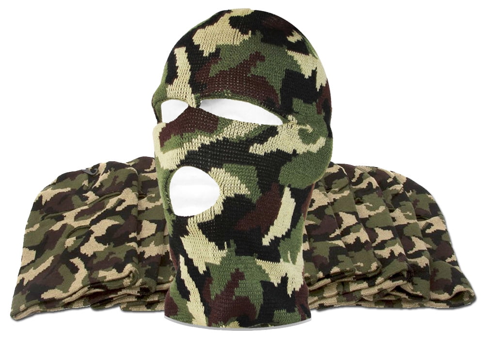 3-Hole Ski Mask 12-Pack by TOP HEADWEAR