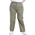 thumbnail image 1 of Jeans Wide Leg con textura /Juvenil, 6512 (Verde militar) verde 38, 1 of 6