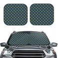 thumbnail image 2 of Hirioo Cartoon Ducks for 2PCS Windshield Sun Shade Foldable | Front Windshield Shade for Sun, Heat and UV Rays-Large, 2 of 6