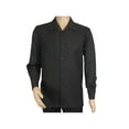 thumbnail image 5 of Men's MONTIQUE Two Piece Set Walking Leisure Suit 2372 Black Tone on Tone, 5 of 9