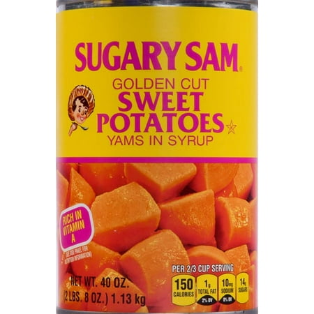 (6 Pack) SUGARY SAM CUT YAMS (Best Canned Yams Recipe)