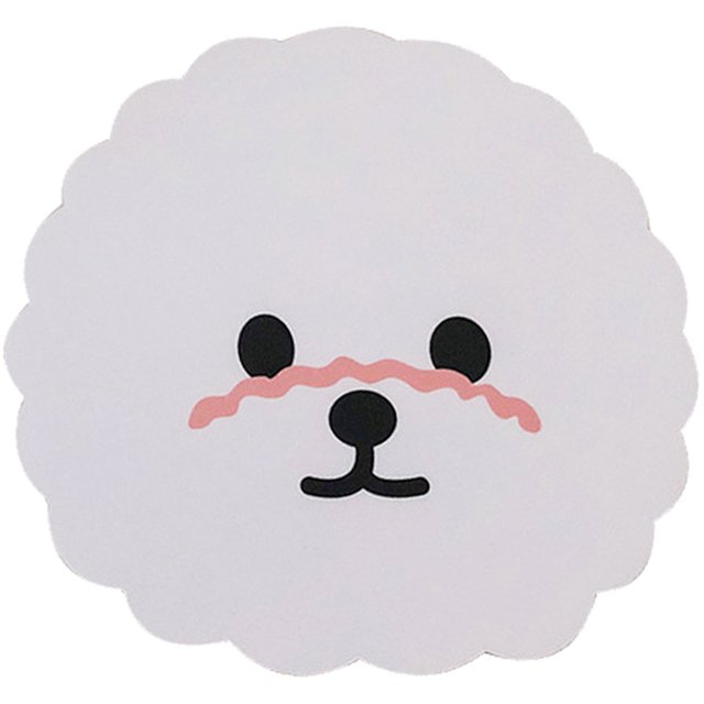 Mouse Pad Cartoon Dog - Waterproof Nonskid Cute Small Laptop Mousepad Mouse Mat