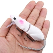 Bisitoy Topwater Mouse Fishing Lures, Floating Rat Lure for Exciting Topwater Catches