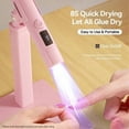 thumbnail image 2 of USB Rechargeable UV Nail Light Flashlight,Portable Nail Dryer for Gel Nail Polish Curing,Mini UV Led Lamp for Nails, 2 of 5