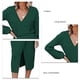 thumbnail image 4 of Vestido de manga larga,Vestido de punto Vestido de mujer con cuello en V Vestido de punto True Excellence, 4 of 5