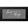 thumbnail image 2 of Michelle, Misty 18x10 Black Modern Framed Museum Art Print Titled - Love People, 2 of 5