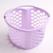 Way To Celebrate Purple Heart Shaped Basket