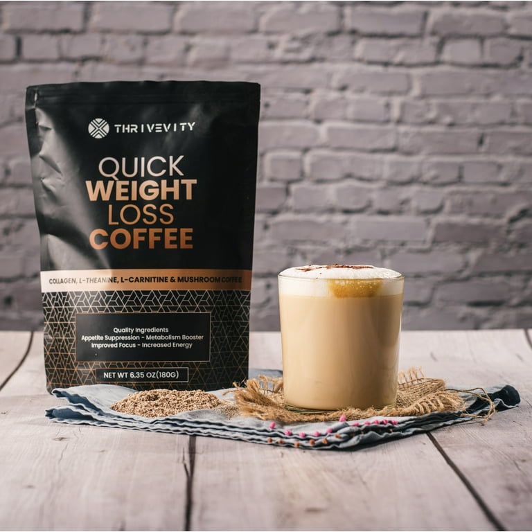 l carnitine weight loss coffee Thrivevity Coffee Enhancer, Keto, Sugar-Free, Dairy-Free, Instant Coffee  Blend