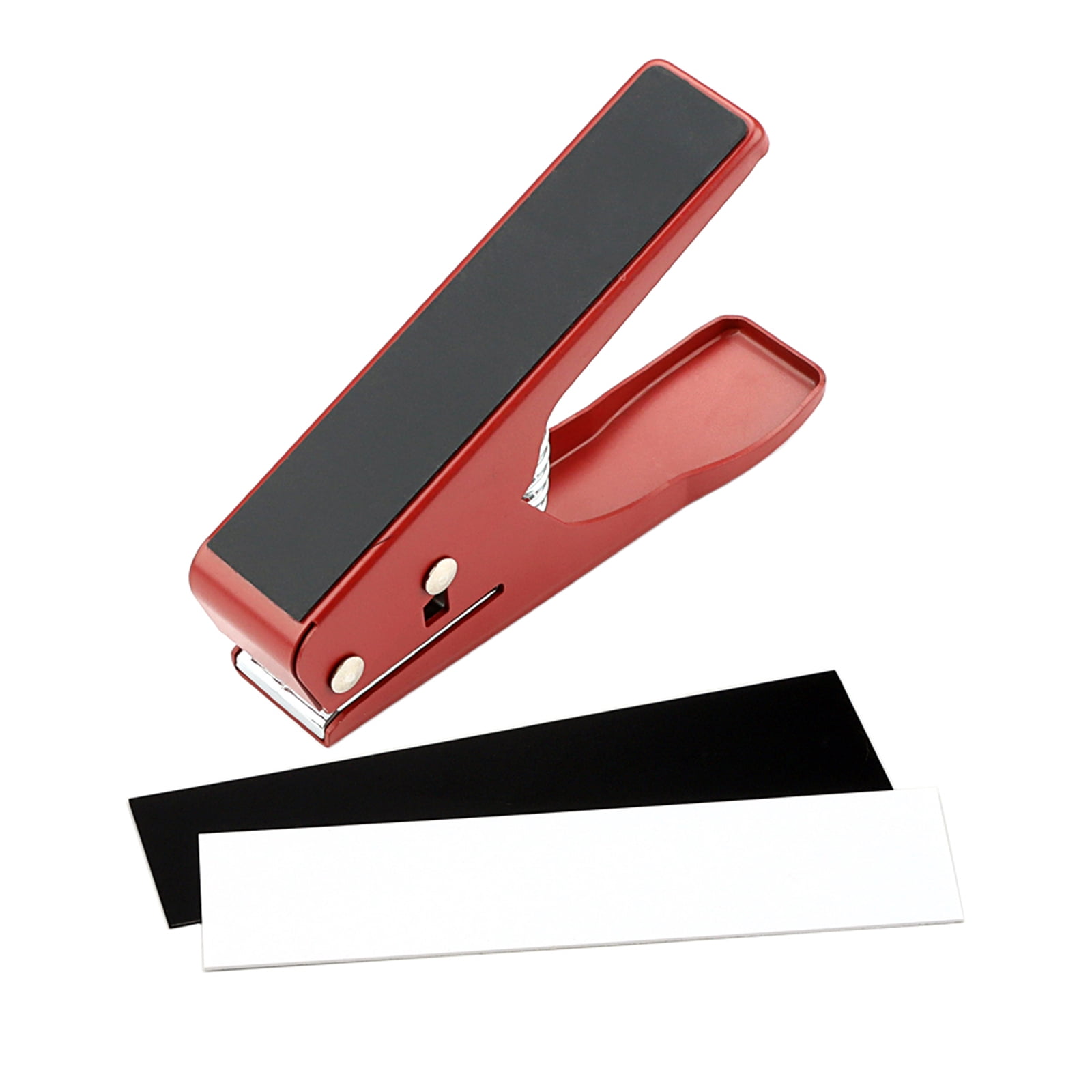 UNTERING Guitar Pick Cutter Guitar Plectrum Guitar Pick Puncher Pick Maker Card Cutter Machine with Guitar Pick Strips