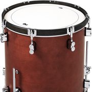 PDP Concept Classic 3-Piece Bop Drum Kit Shell Pack, 22 Bass, Oxblood and Ebony Hoops