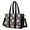 Dark Pink Fairy, variant on Teacher Tote Bag,Green Princess Castle Pattern Teacher Utility Tote Bag,Large Work Tote Bags for Women with Multiple Pockets,Top Zipper Closure,13.8x10.6x6.7 Inch