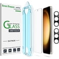 thumbnail image 2 of Protector de pantalla AmFilm OneTouch de cristal templado para Samsung S23+, 2 of 6