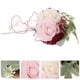 thumbnail image 2 of KAKOWELY Ramo de flores artificiales, ramo de rosas, ramo de rosas simuladas, adorno de rosa artificial para quinceañera, 2 of 5