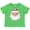 Apple Green, variant on Cute Santa Claus Face Boys or Girls Toddler T-Shirt