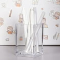 thumbnail image 5 of Craft Supplies,Acrylic Pencil Holder Cup Makeup Brush Holder Acrylic Desk Accessories, 5 of 9