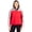 Red/polished, variant on Cutter & Buck LCO00062 Charter Eco Recycled Womens Anorak Jacket-Black-XS