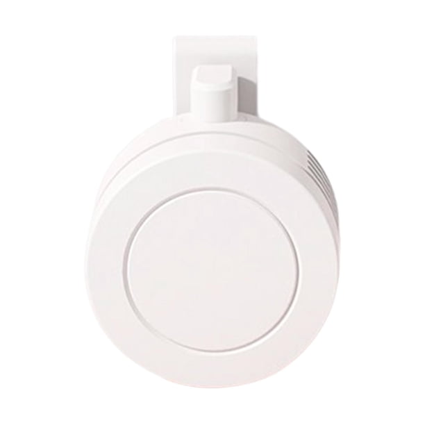 Ventilador portátil Zulema con clip para la cintura Blanco