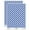 Dark Blue, variant on Snowflake Winter 200+ Round Stickers - Black - Gloss Finish - 0.50" Size