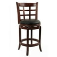 thumbnail image 2 of Boraam Kyoto Swivel Counter Stool - Cherry, 2 of 3