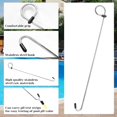 Pool Skimmer Basket Hook Tool, Swimming Pool Skimmer Basket Handle 16