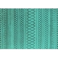 thumbnail image 1 of Ahgly Company Indoor Rectangle Oriental Turquoise Blue Industrial Area Rugs, 7' x 10', 1 of 4
