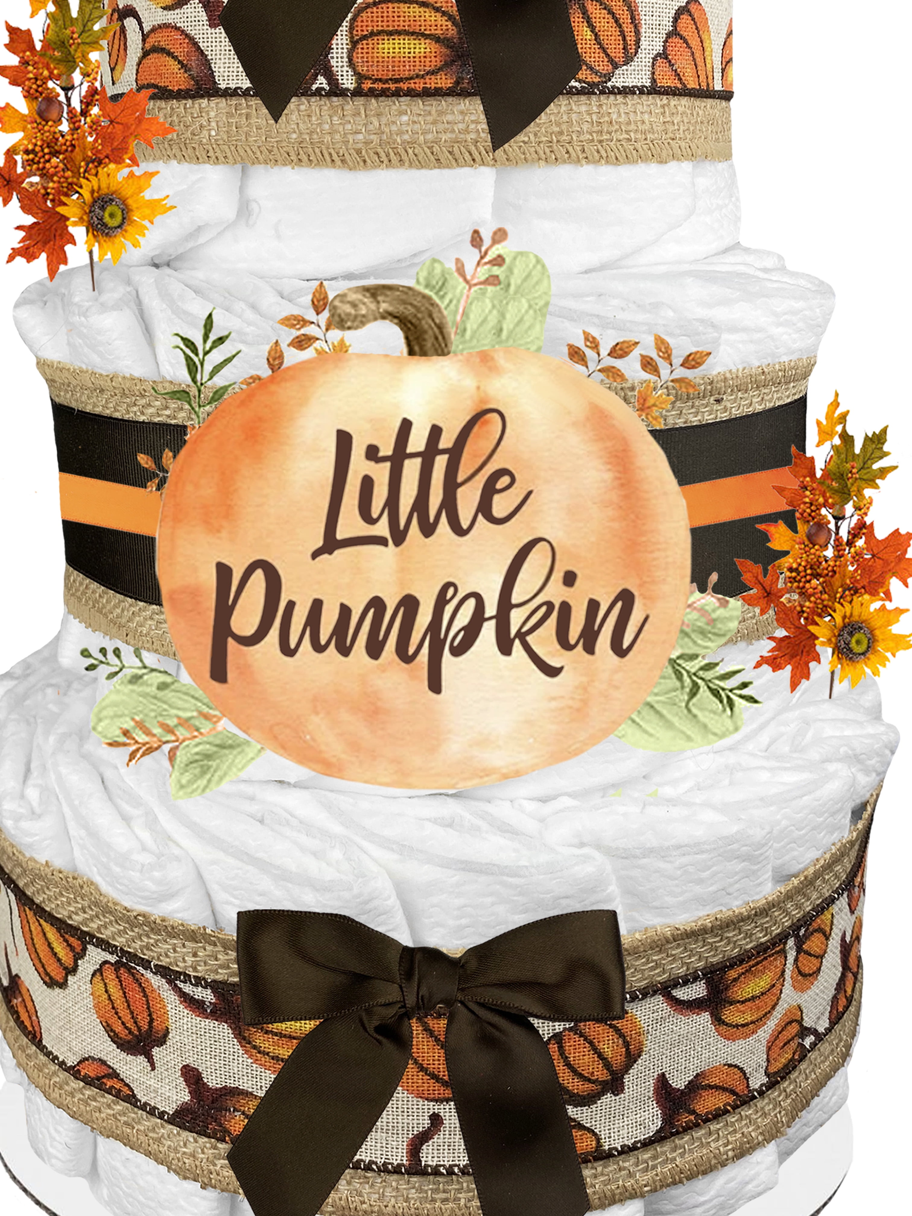 Pumpkin diaper cake 2025