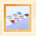 thumbnail image 2 of Guardurnaity Pendientes colgantes para niña, colgantes de diamantes de imitación, decoración de adornos delicados, joyería hecha a mano, Ropa, zapatos y accesorios Miscelánea Blanco, 2 of 6