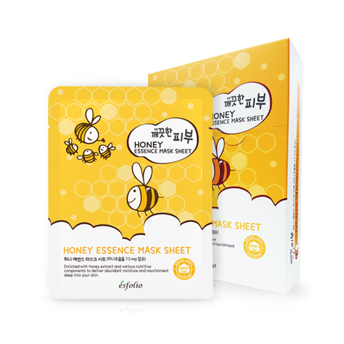 Esfolio Pure Skin Honey Essence Sheet Mask Set 10 Pack Walmart Com Walmart Com