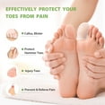 thumbnail image 5 of Bukihome Gel Big Toe Caps and Protectors - 8 Pack Silicone Toe Protectors with Aloe Vera - Protect Corns, Blister (Large), 5 of 9