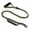 Deep Green, variant on 6FT Highly Reflective Heavy Duty Elastic Bungee Medium and Large Dog Leash Shock Absorbing with Comfortable Padded Handle and Traffic Handle Suitable for Training