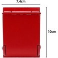 thumbnail image 3 of Wall-mounted Ashtray, Small Outdoor Wall-mounted Ashtray With Folding Joint, Easy To Clean And Vacuum, Wall-mounted Container,black, 3 of 5
