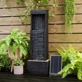 thumbnail image 3 of Teamson Home Athena Modern Outdoor Solar Water Fountain with LED Lights, 3 of 5