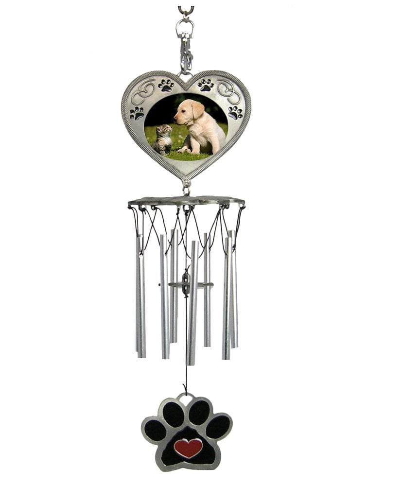 dog wind chime memorial