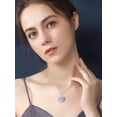 thumbnail image 2 of WINNICACA Phoenix Necklace 925 Sterling Silver Purple Crystal Pendant Phoenix Rising Jewelry Birthday Valentines Mothers Day Gifts for Women, 2 of 6