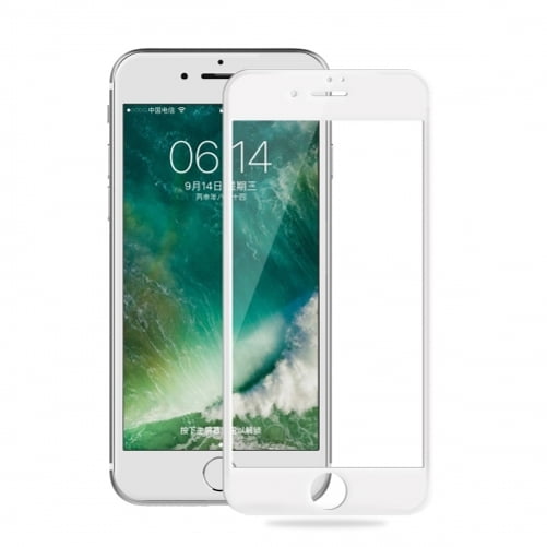 Iphone 8 7 6s 6 Ceramics Screen Protector Matte White 3d Curved Edge Full Cover Anti Glare Case Friendly 9h Hardness Anti Fingerprint For Iphone 8 7 6s 6 Walmart Com
