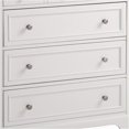 thumbnail image 5 of Bowery Hill Traditional 4-Drawer Hardwood Chest in Off White, 5 of 8