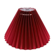 Monyance Pleated Light Cover E27 Fabric Lamp Shade: Origami Modern Light Shades for Chandeliers(9.45X9.45X6.3Inches)