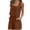 Brown, variant on Tidyack,Summer Crop Tank Shorts Sets, Womens 2 Piece Outfits, Lightweight Cotton Blend, Elegant Neckline, Casual Streetwear, For Beach Vacation, Breathable Fabric, Trendy Fashion, Daily Wear