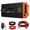 4000W Black, variant on 350W Pure Sine Wave Inverter, 12V to 110V, LCD Display, Type-C Fast Charging, Silent Design, Overload & Overheat Protection for RV, Home Red