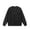 #Black, variant on DPTALR Men's Solid Color Distressed Long-Sleeve Round-Neck Pullover Sweatshirt,Coffee,Big and Tall Men L