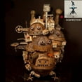 thumbnail image 1 of Howl's Moving Castle Animation Action Figure Miyazaki Hayao Animation DIY Gift 3D Paper Puzzle Model Handmade Education Toys, 1 of 5