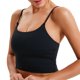 thumbnail image 1 of Camiseta sin mangas de Yoga profesional para mujer, sujetador deportivo acolchado con tirantes finos, camiseta sin mangas para Fitness, deporte y entrenamiento para correr, 1 of 5