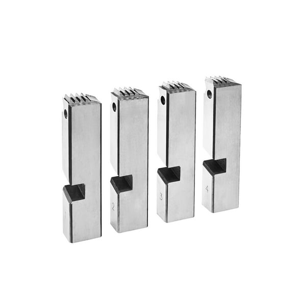 VEVOR Threading Machine Dies, 2-1/2" to 4" NPT Pipe Dies(4 Packs), Right-Handed HSS Pipe Threading Dies, Fit VEVOR Integrated Pipe Threading Machines
