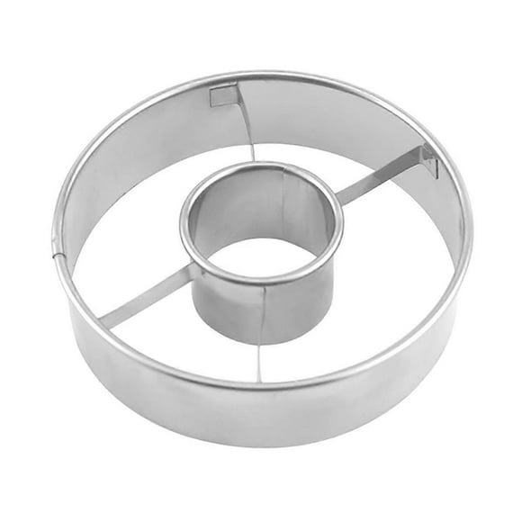 DIY Stainless Steel Donut Mold Cake Decorating Baking Tool Desserts Bread Cutter Maker Kitchen Home Baking Supplies